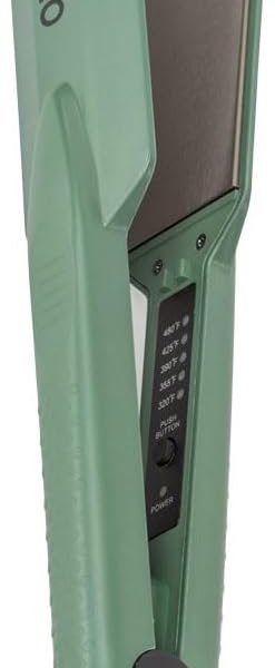 مكواة فرد الشعر التمساح من اوبيلو حتى 480 فهرنهايت، الواح مطلية بالسيراميك