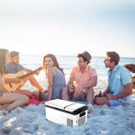 ⁦XXCFVFG Small refrigerator Car Home Dual-use Refrigeration Mini Freezer 12V / 24V, Car Refrigerator Compressor Refrigeration/Freezing⁩ - الصورة ⁦5⁩