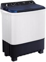 ⁦هاير غسالة منزلية حوضين 8 كجم، ابيض - HTW80-1217⁩ - الصورة ⁦2⁩