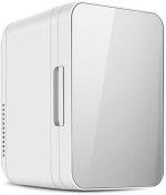 QBNZAXC Mini fridge ثلاجات صغيرة محمولة ثلاجة ثلاجة ثلاجة بارد ثلاجة بارد الثلاجة الثلاجة الثلاجة الثلاجة(Silver)