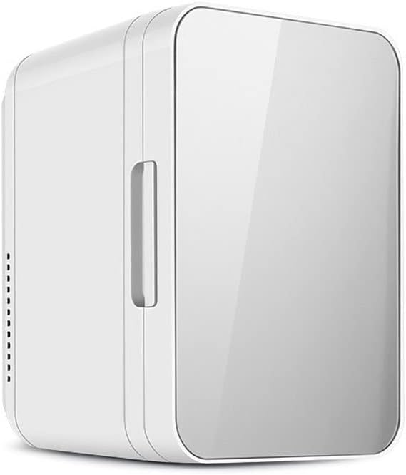 QBNZAXC Mini fridge ثلاجات صغيرة محمولة ثلاجة ثلاجة ثلاجة بارد ثلاجة بارد الثلاجة الثلاجة الثلاجة الثلاجة(Silver)