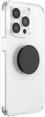 ⁦Popsockets: Popgrip With Swappable Top For Phones & Tablets - Black⁩ - الصورة ⁦3⁩