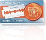 ميركر شفرات حلاقة مزدوجة الحواف من ريزور، MK-911، 10 قطع (عبوة من قطعة واحدة)