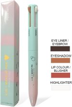 4 in 1 Makeup Pen, Eyebrow/Eyeliner, Eyeshadow, Highlighter, Lip Liner - Waterproof, 4 Color Portable Beauty Pen for Daily & Travel Makeup, Easy-To-Apply, 1 Count - الصورة 7