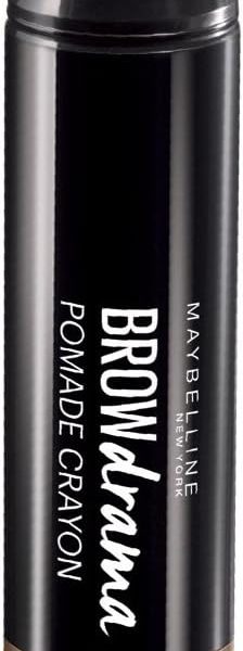 Maybelline Brow Drama Pomade Crayon 02 Medium Brown, 1.1 g