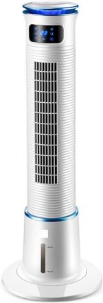 مكيف هواء صغير بمروحة وثلاجة منزلية من افكبنو، مكيف هواء صغير متنقل لترطيب عملي