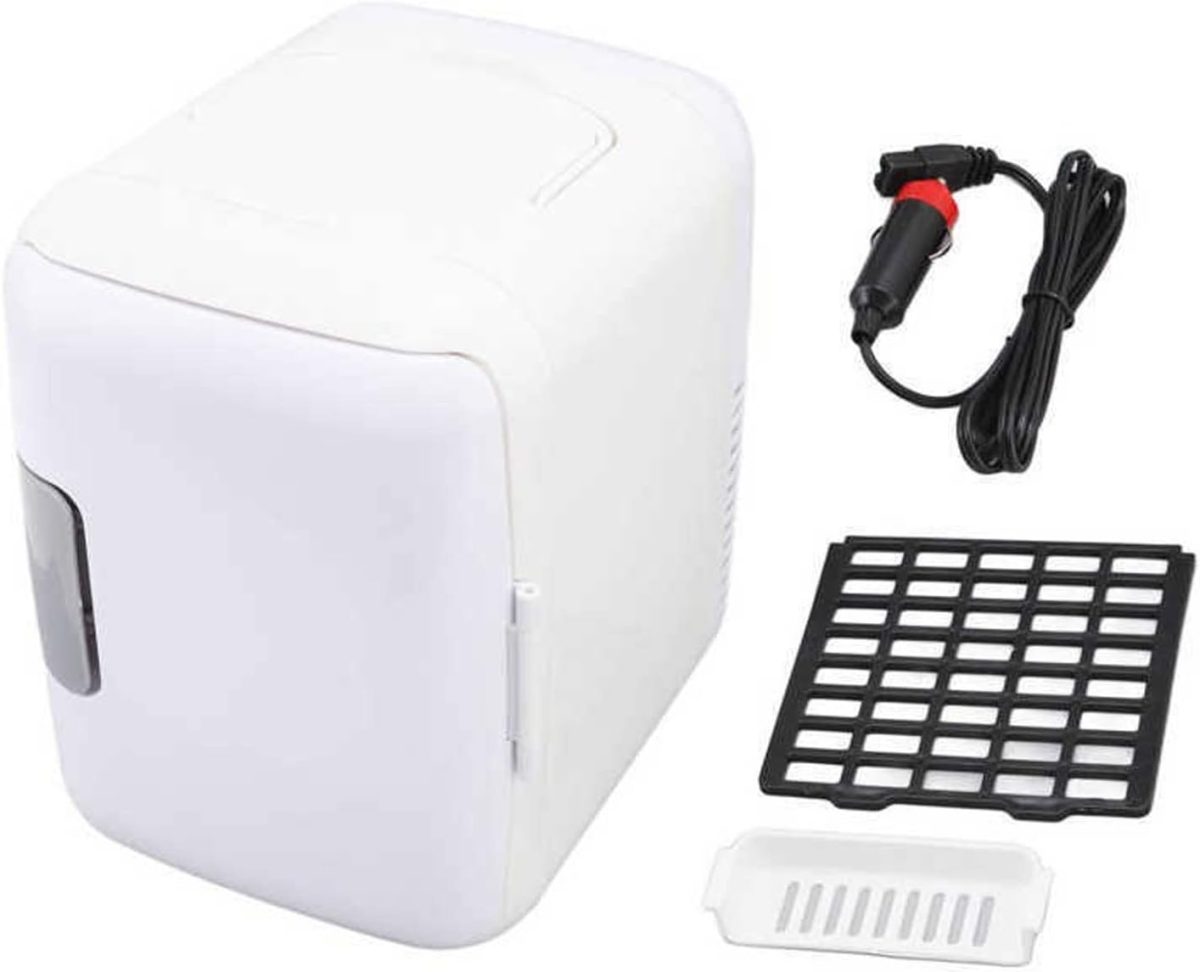 ⁦BBFVJRDD Mini fridge for office Car Refrigerator Large Capacity Small Size Cooler Warmer Mini Fridge For Dormitory Office Home⁩ - الصورة ⁦2⁩