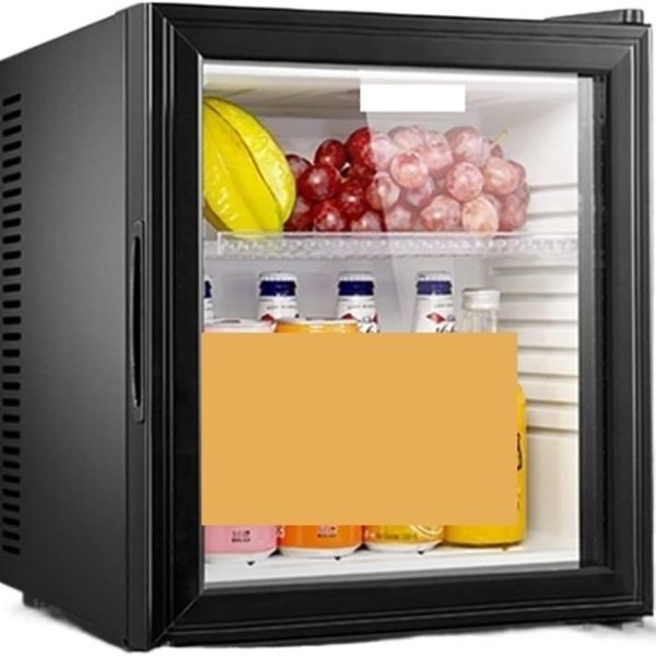 ثلاجة صغيرة للمكتب وغرف الفندق، ثلاجة هادئة للمكتب والمنزل وغرفة النوم، ثلاجة صغيرة شفافة من بي بي اف في جيه ار دي دي