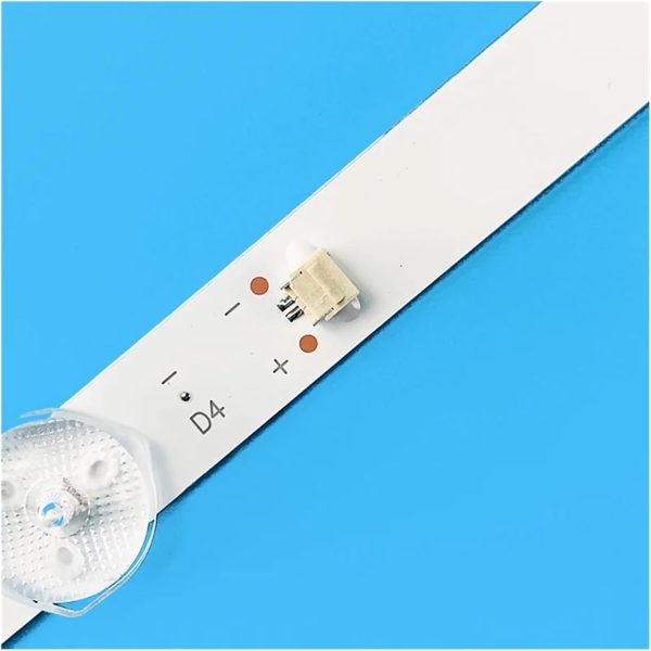XSGZFC LED Backlight strip 8 lamp For HL-00430A30-0402S-01 A3 3X8 3080543Z10DTZ001 For Ho.lle/berg TV-led43fhd100t2 For Arie/l.li LED-4328T2