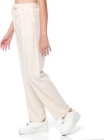 ⁦R&B Girls 125-0812Tg082-2 Solid Straight Fit Pants With Drawstring Waist⁩ - الصورة ⁦3⁩