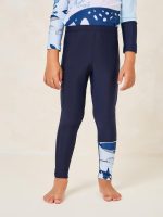 ⁦STYLI Boys Toddler Printed Long Sleeve Swimming Set⁩ - الصورة ⁦6⁩