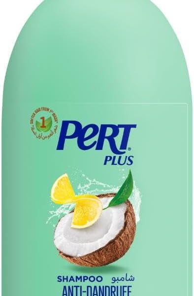 Pert Plus Anti-Dandruff Shampoo 1L With Coconut Oil And Lemon Extract