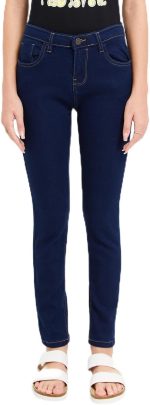 REDTAG Girls Senior Basic Jeans