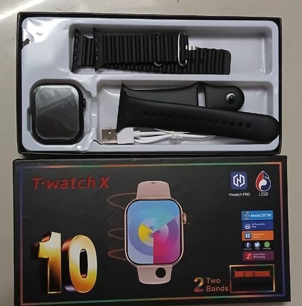 "ساعة ذكية للرجال والنساء مع اتصال بلوتوث، شاحن مغناطيسي، شريطين ملونين، متتبع اللياقة البدنية مع مراقب معدل ضربات القلب والنوم، اكثر من 100 وضع رياضي، ساعة ذكية للرجال والنساء"