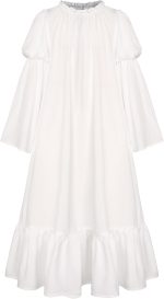 ⁦Scarlet Darkness Girls Renaissance Dress Medieval Peasant Long Sleeve Dresses⁩ - الصورة ⁦2⁩