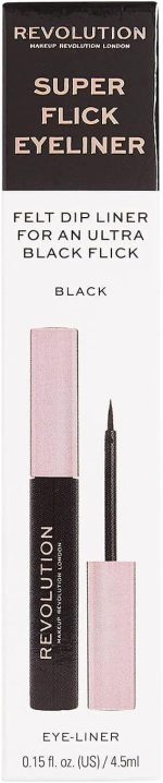 ⁦Revolution Super Flick Eyeliner Black⁩ - الصورة ⁦3⁩