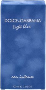 ⁦Dolce & Gabbana Light Blue Eau Intense for Women Eau de Parfum Spray 3.3 Oz⁩ - الصورة ⁦3⁩