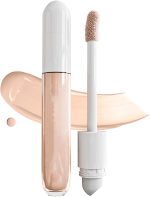 Waterproof Long-Lasting Concealer Full Coverage, under eye concealer for Dark Circles & Dark Spots, Brightener Concealer Makeup for All Skin - Light Skin