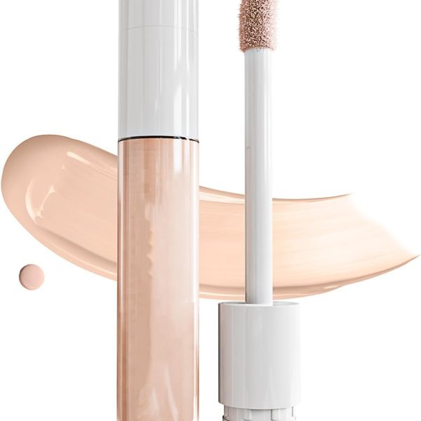 Waterproof Long-Lasting Concealer Full Coverage, under eye concealer for Dark Circles & Dark Spots, Brightener Concealer Makeup for All Skin - Light Skin