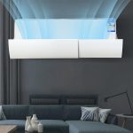 ⁦TIKHOME Adjustable Air Conditioner Deflector, Anti Direct Blowing Air Vent Deflector, Air Cooled Baffle Confinement Air Deflector, Anti-Condensation Direction Telescopic Windshield for Home⁩ - الصورة ⁦4⁩