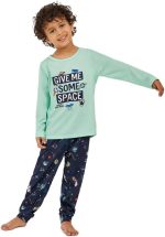 Styli Boys Printed Long Sleeve T-Shirt And Jogger Pyjama Set