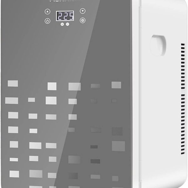 ثلاجة صغيرة للمكتب سعة 22 لتر للاستخدام المنزلي للتدفئة والتبريد والسكن الجامعي بباب واحد من بي بي اف في جيه ار دي دي دي