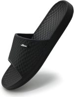⁦FUNKYMONKEY Mens Bathroom Shower Slippers Indoor Home Beach Non Slip Sandal⁩ - الصورة ⁦7⁩