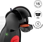 ⁦DeLonghi Nescafé Dolce Gusto Piccolo XS Pod Capsule Coffee Machine, Espresso, Cappuccino and more, EDG210.B, 0.8 liters, Black & Red⁩ - الصورة ⁦4⁩