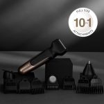 ⁦Remington Multi-Hair Trimmer & Beard Trimmer Men's ONE [Includes 10 Attachment Heads/Combs] Hair Trimmer, Beard Trimmer, Twill/Nose & Ear Trimmer (Waterproof, Lithium) Multi-Groomer PG760⁩ - الصورة ⁦2⁩