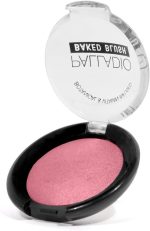 ⁦Palladio Baked Blush, Blushin, 2.5g, Highly Pigmented and Shimmery Powder Blush, Apply Dry for Natural Glow or Wet for Dramatic Radiance, Easy to Blend Makeup Blush, Apply Blusher with Blush Brush⁩ - الصورة ⁦5⁩