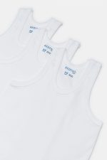 ⁦REDTAG Boys 3 Pack Vest Basic⁩ - الصورة ⁦3⁩
