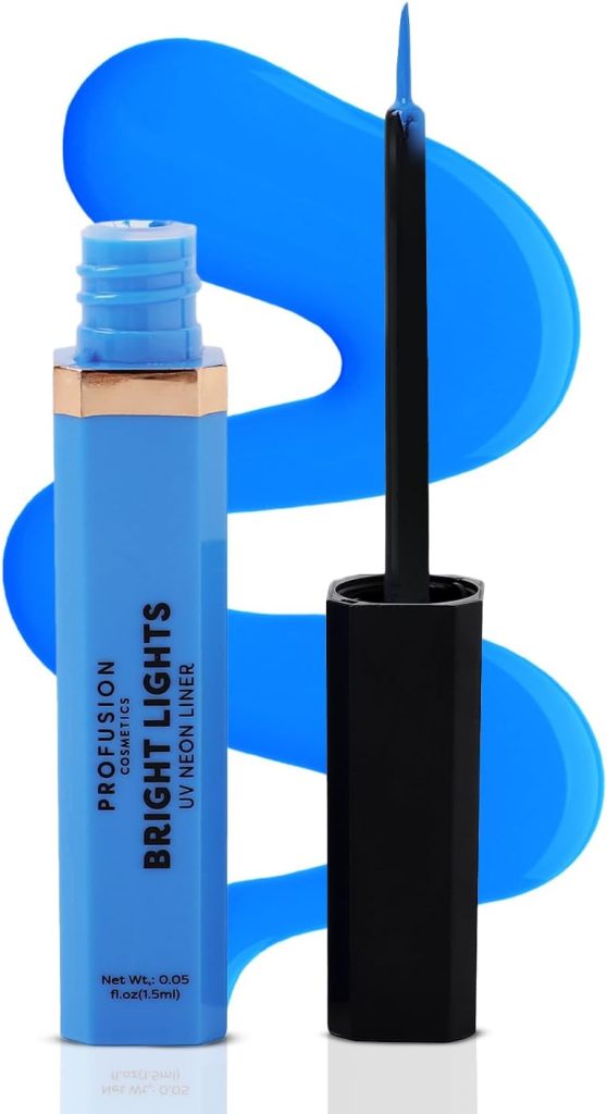 Profusion Cosmetics Bright Lights Neon & Pastel Graphic Liners, Blue