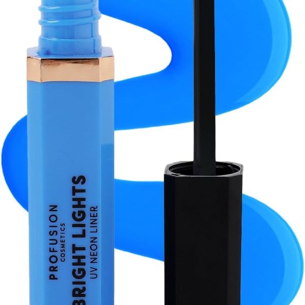 Profusion Cosmetics Bright Lights Neon & Pastel Graphic Liners, Blue