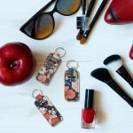 ⁦Portable Chapstick Holder Keychain with Clip,Lip Balm Sleeve Pouch Organizer for Women and Girls,Convenient Chapstick Lip Balm Holder Key Chain for Easy Access,Durable and Stylish Lip Gloss Holders⁩ - الصورة ⁦2⁩