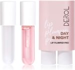 L&Wen Lip Care Kit with Natural Lip Plumper and Lip Care Serum, Hydrating Moisturizing Repairing Peeling Exfoliating Lip Treatment, Lip Gloss for Fuller Lips 2Pcs