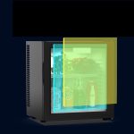 ⁦ثلاجة صغيرة للمكتب وغرف الفندق، ثلاجة هادئة للمكتب والمنزل وغرفة النوم، ثلاجة صغيرة شفافة من بي بي اف في جيه ار دي دي⁩ - الصورة ⁦3⁩