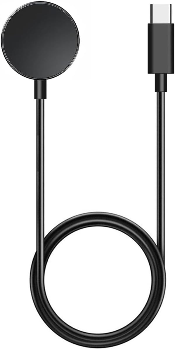 Kissmart Charger for Samsung Galaxy Watch 5, Galaxy Watch 5 Pro, Charging Cable Dock with Alumium Case (USB-C) (3.3ft/1m)