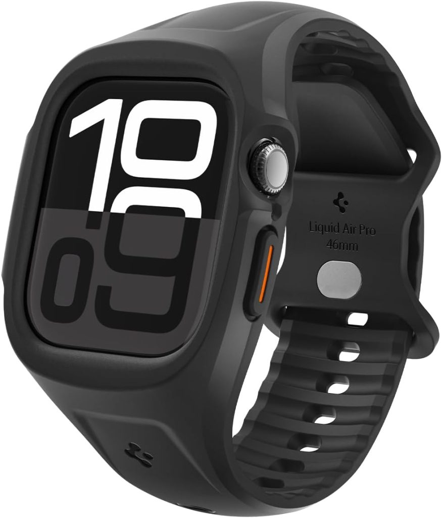 Spigen Liquid Air Pro for Apple Watch Series 10 (46mm) Case with Band Strap