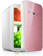 ثلاجة صغيرة محمولة متعددة الوظائف للمكتب من بي بي اف في جيه ار دي دي، ثلاجة صغيرة لمستحضرات التجميل ومستحضرات التجميل وتدفئة المشروبات للمنزل والسيارة