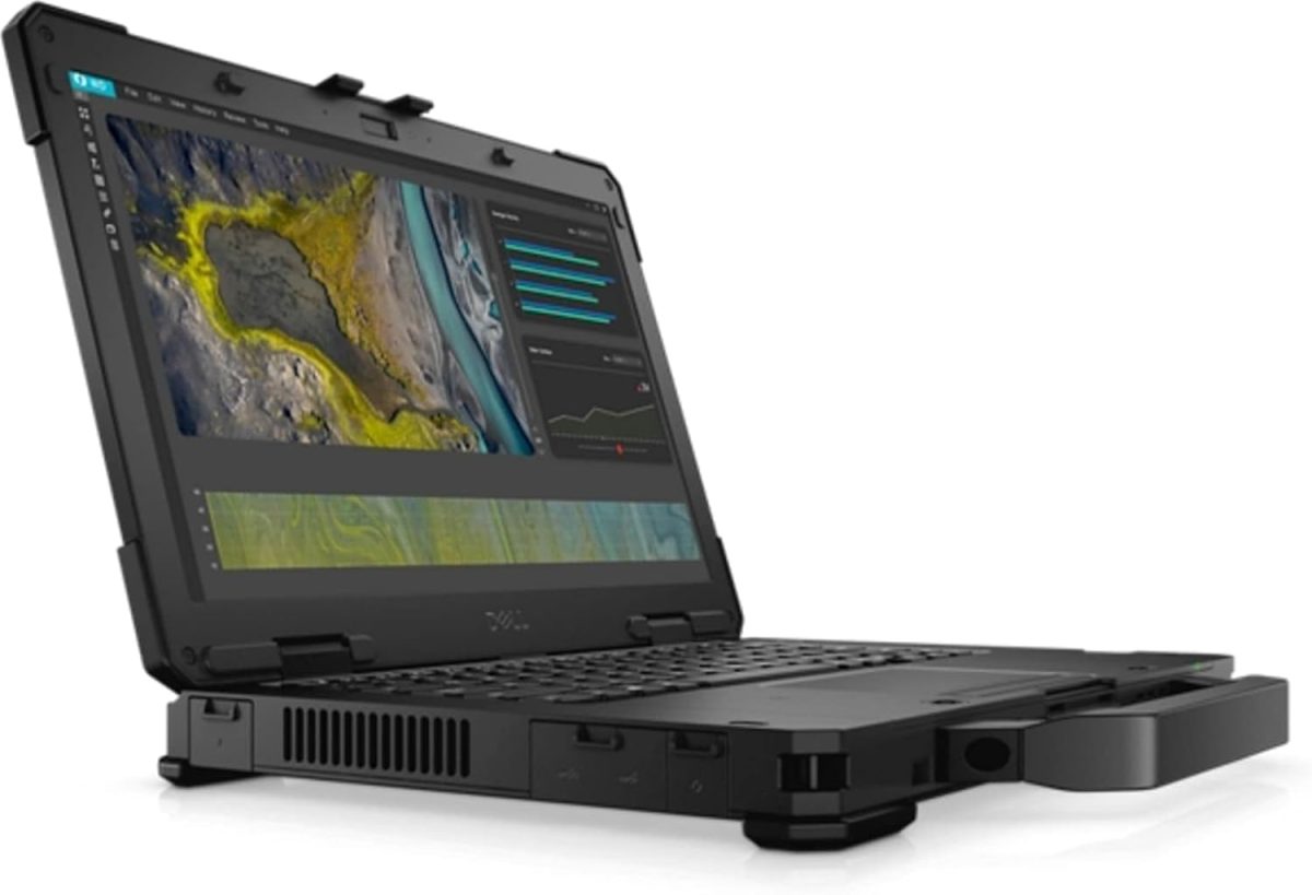 ⁦Dell Latitude Rugged 5430 Laptop (2022) | 14" 1920x1080 FHD | Core i5-1145G7-256GB SSD Hard Drive - 16GB RAM | 4 cores @ 4.4 GHz Win 11 Pro Silver⁩ - الصورة ⁦6⁩