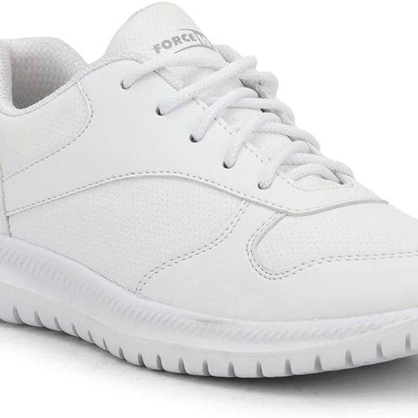 Liberty Uniform School Shoes for Kids with EVA Sole | Comfortable Footbed - PU Out Sole| Padded Foam Insole | Quick-Wear Lacing Closure - Stylish & Lightweight