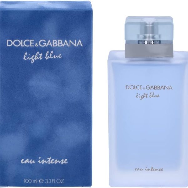 Dolce & Gabbana Light Blue Eau Intense for Women Eau de Parfum Spray 3.3 Oz