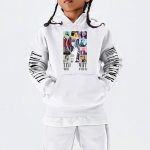 Hoodies for Teen Girls Graphic Long Sleeves Pullover Sweatshirt Tops Kids Music Fan Party Disco Clothes Casual Coat 5-14 Girls