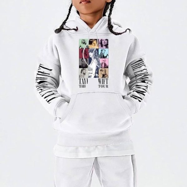 Hoodies for Teen Girls Graphic Long Sleeves Pullover Sweatshirt Tops Kids Music Fan Party Disco Clothes Casual Coat 5-14 Girls