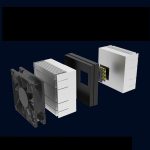 ⁦ثلاجة صغيرة للمكتب وغرف الفندق، ثلاجة هادئة للمكتب والمنزل وغرفة النوم، ثلاجة صغيرة شفافة من بي بي اف في جيه ار دي دي⁩ - الصورة ⁦4⁩