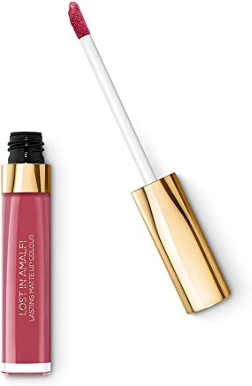51f7zrsxULL._AC_SL1500_.jpg KIKO Milano lost in amalfi lasting matte lip colour Liquid Lipstick MakeUp (08 Deep Pomegranate)