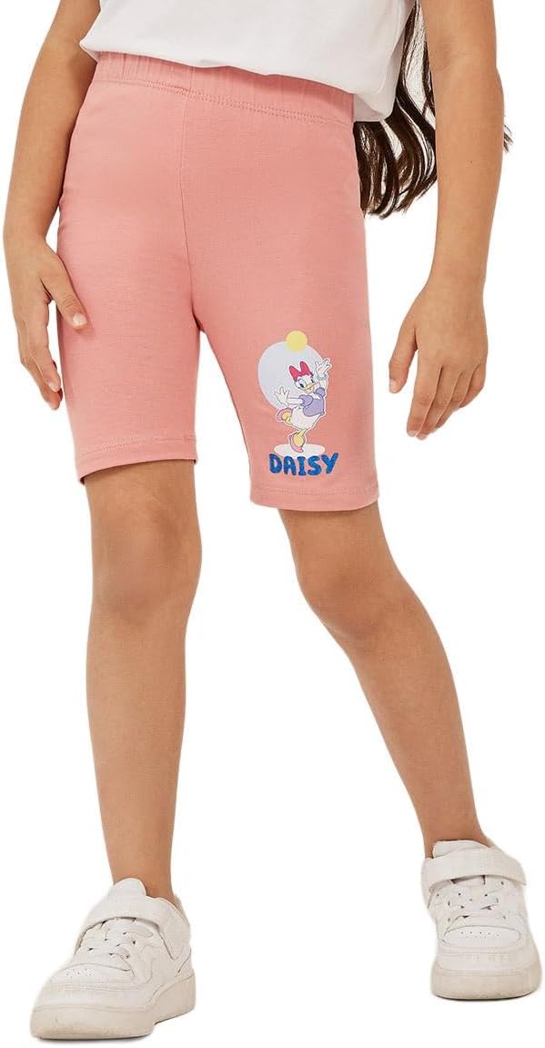 Styli Girls Minnie Print Elastic Waistband Shorts