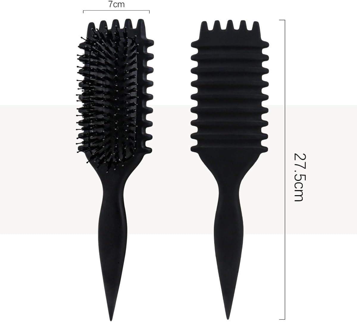 51ftTH9EuwL._AC_SL1200_.jpg فرشاة تصفيف الشعر باونس كيرل ديفاين من اي سي في في - فرشاة شعر مجعد فاخرة، لفك تشابك الشعر الرطب والجاف، اداة اساسية لتشكيل وتجعيد الشعر (اللون: اخضر)