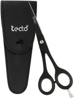⁦Tecto 6" Hair Dressing Scissors Sharp, Hair Cutting Scissor for Professional, Hairdressers Barbers Stainless Steel Hair Cutting Shears, Sharp Hair Scissors for Women, Men, Children and Adults (Black)⁩ - الصورة ⁦9⁩