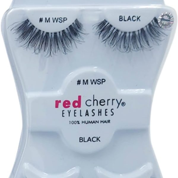 Red Cherry False Eyelashes 2-Pair, No. M WSP